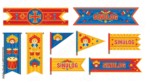 Sinulog Banners Festive Celebration 