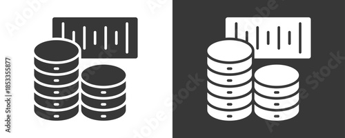Serialization Icon Set Vector Collection Isolated In Black And White