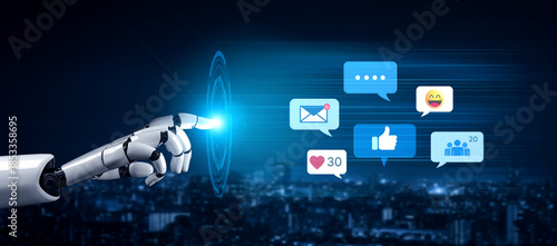 Wallpaper Mural An AI assistant organizes social media notifications to enhance user interaction. This smart system analyzes feedback from likes, comments, and messages to build online community engagement. Fermion Torontodigital.ca