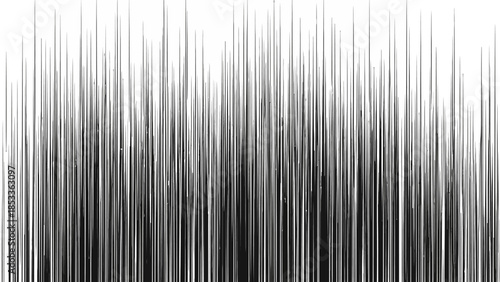 Abstract Vertical Lines Pattern - Monochrome Gradient Texture Background
