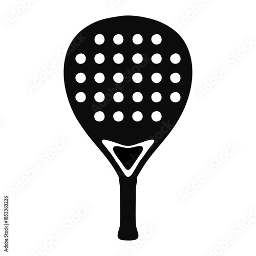 padel racket symbol