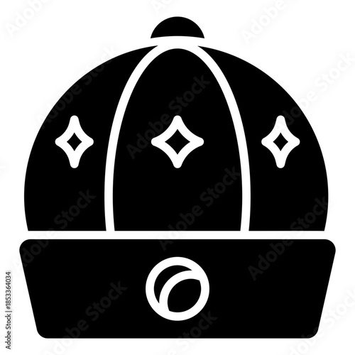 Chinese Hat Solid Icon