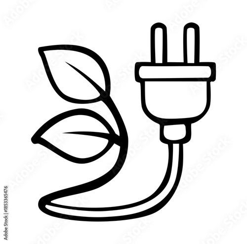 Cartoon Icon Energy Nature Resource Energy Simple Digital Design