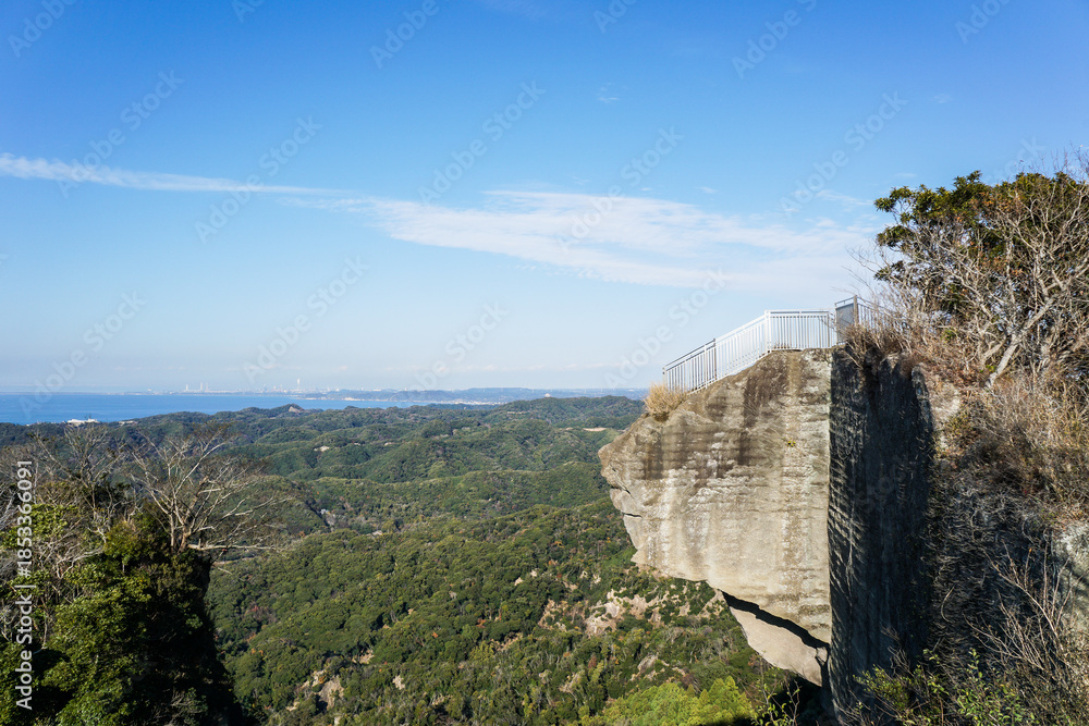 Fototapeta premium 千葉県房総半島の鋸山