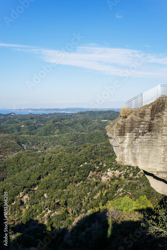 千葉県房総半島の鋸山