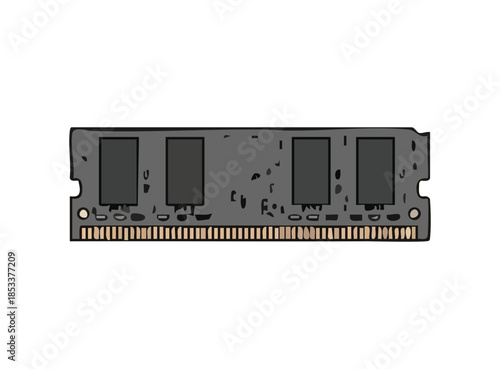 Illustration RAM Memory Module
