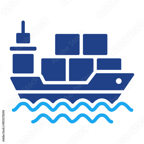 Cargo Ship Icon