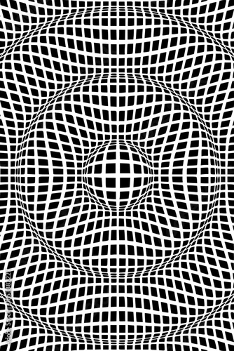 black and white background with diamonds