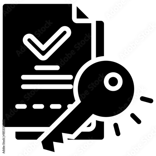 Smart contracts  icon isolated on white background. vector illustration icon for Blockchain technology