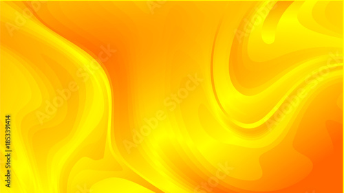 high-energy abstract background dominated by a spectrum of warm colors, transitioning smoothly from intense bright yellow to deep fiery orange
