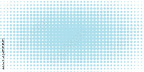 Wallpaper Mural Baby blue pop art background in retro comic style with halftone dots design, vector illustration eps10 Torontodigital.ca
