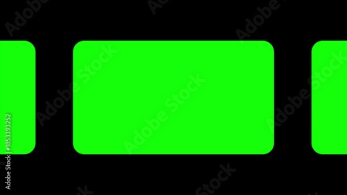 Retro Super Eight Film Frame With Rounded Corners