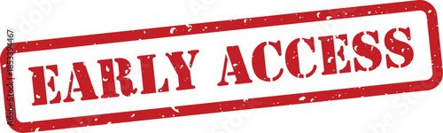 Early access red stamp