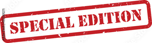 Red special edition stamp