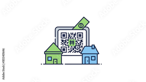 Modern Digital Solution for Property Management, Including Secure QR Code Scanning for Home Access and Efficient Information Verification