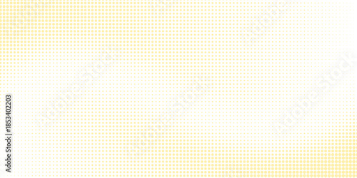 Pastel yellow and white pop art background in retro comic style with halftone dots design, vector illustration eps10
