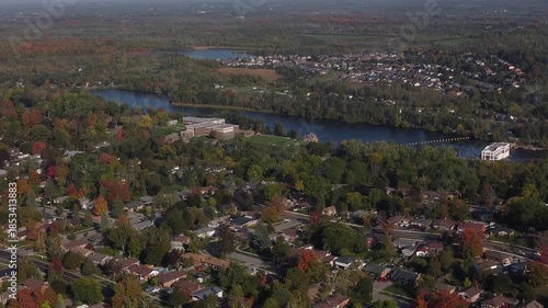 The Otonabee River in Peterborough, Ontario