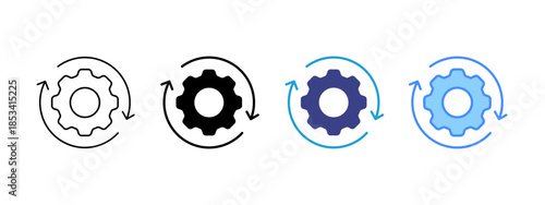 Reload   icon set multiple style collection