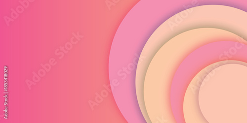 ピンク　立体　幾何学　模様　背景