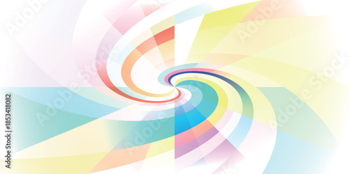 スクリーントーン　渦巻　コミック　幾何学　背景