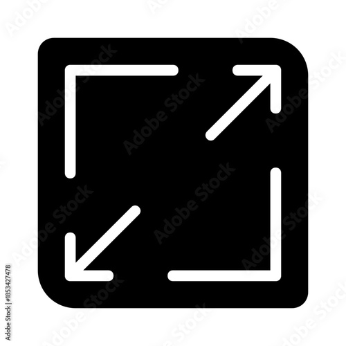 With arrows pointing outwards. Perfect for business presentations, process optimization concepts, growth strategies, and project management visuals.
