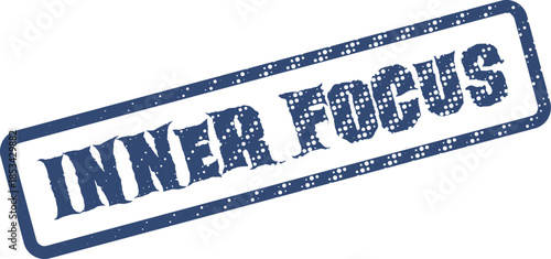Inner Focus Conceptual Stamp for Enhanced Concentration and Mental Clarity