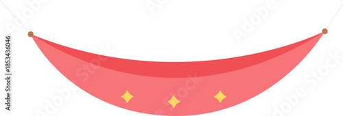 Colorful Hammock Vector Element