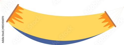 Colorful Hammock Vector Element
