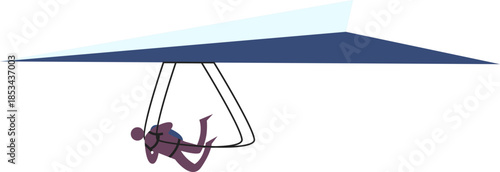 Skydiver Flying Extreme Sport Element