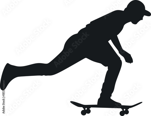 Skateboarding People Sport Silhouette Element