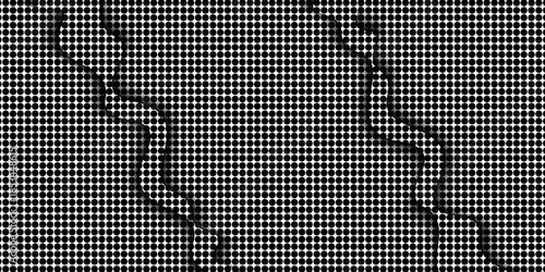 Abstract white and gray color background with halftone effect, dot pattern. Vector illustration.Print
