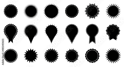 Award Badges Ribbons Seals for Sales Promotions Marketing Web Design Graphic Design Certificates Awards