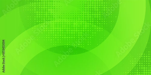 Abstract green circle background trendy., eps10