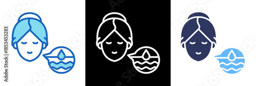 Skin Hydration triplestyle icon