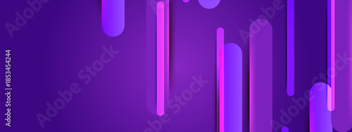 Vibrant abstract background with overlapping shapes and neon lighting