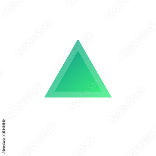 vector illustration of a triangle-spin