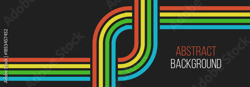 abstract sport styled vector background with symbolic stadium tracks