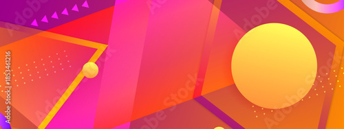 Futuristic Modern Geometric Abstract Background