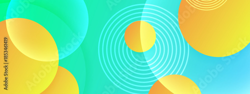 Dynamic Abstract Geometry Background Design