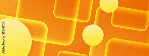 Vibrant Modern Abstract Geometry Background