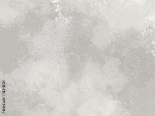 グレー　グラデーション　滲み水彩背景	