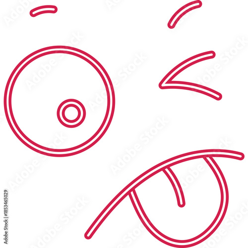 Expression Neon Line Decoration