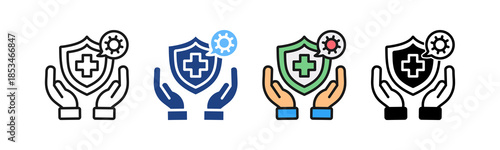 Medical Protection multiple icon