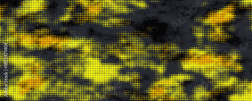 Abstract black and yellow background with tire tracks.. vector illustration eps 10