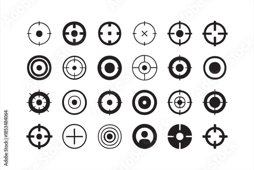 Targeting and Accuracy Icons for Software and UI Design