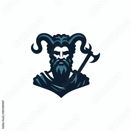 Hades God of the Underworld Logo