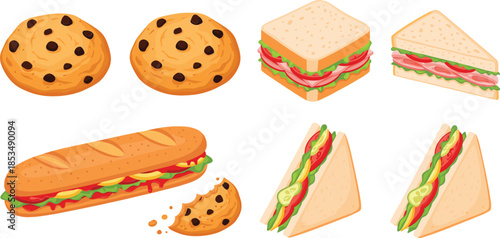  Set of professional black and white line icons featuring veterinary care symbols including pets, cats, dogs, paw prints, stethoscopes, syringes, bandages, and carriers.