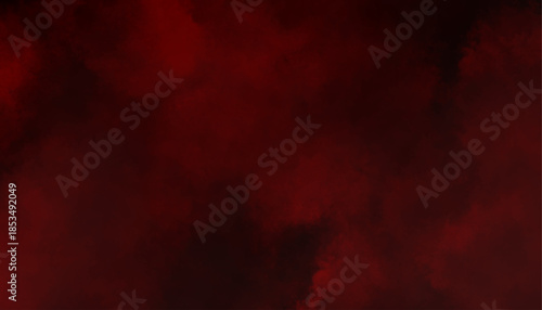 Dark Red Grunge Abstract Watercolor Texture Background