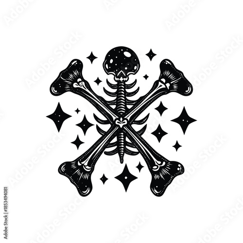 pirate skull and crossbones