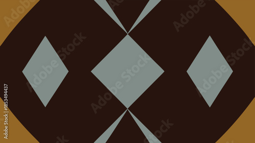 Geometric diamond shapes abstract design with earthy tones for modern graphic backgrounds